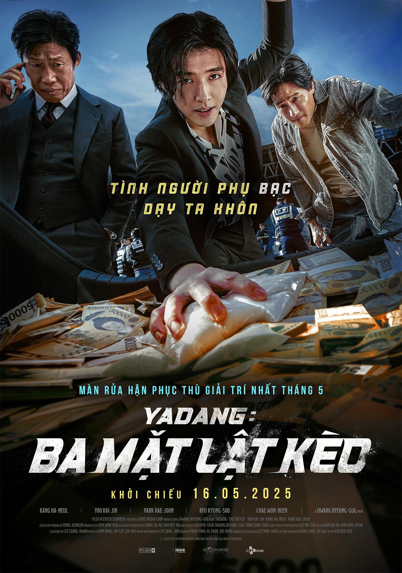 Poster phim Yadang: Ba Mặt Lật Kèo