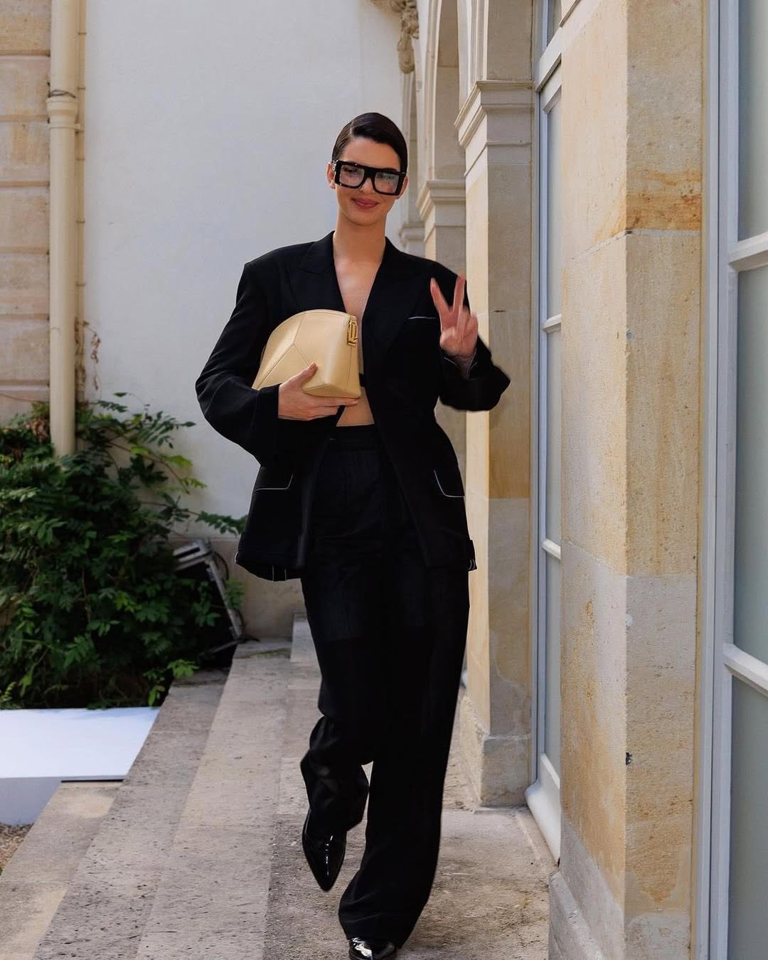kendalljenner blazer oversized sang trọng 