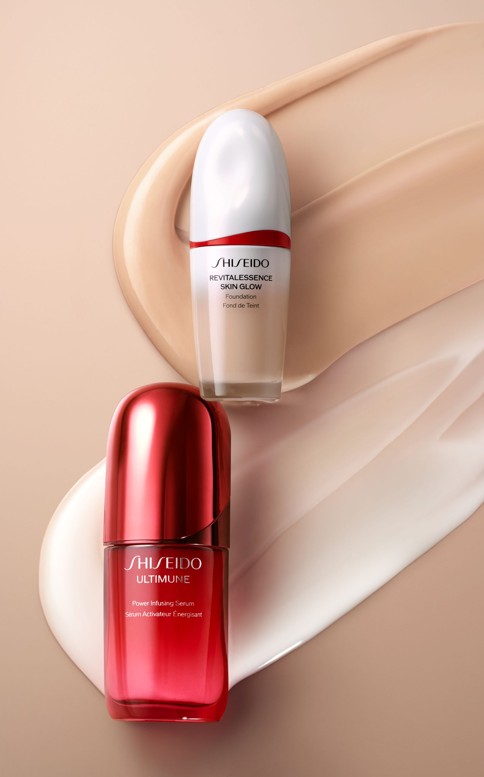 Kem nền và serum đến từ thương hiệu Shiseido