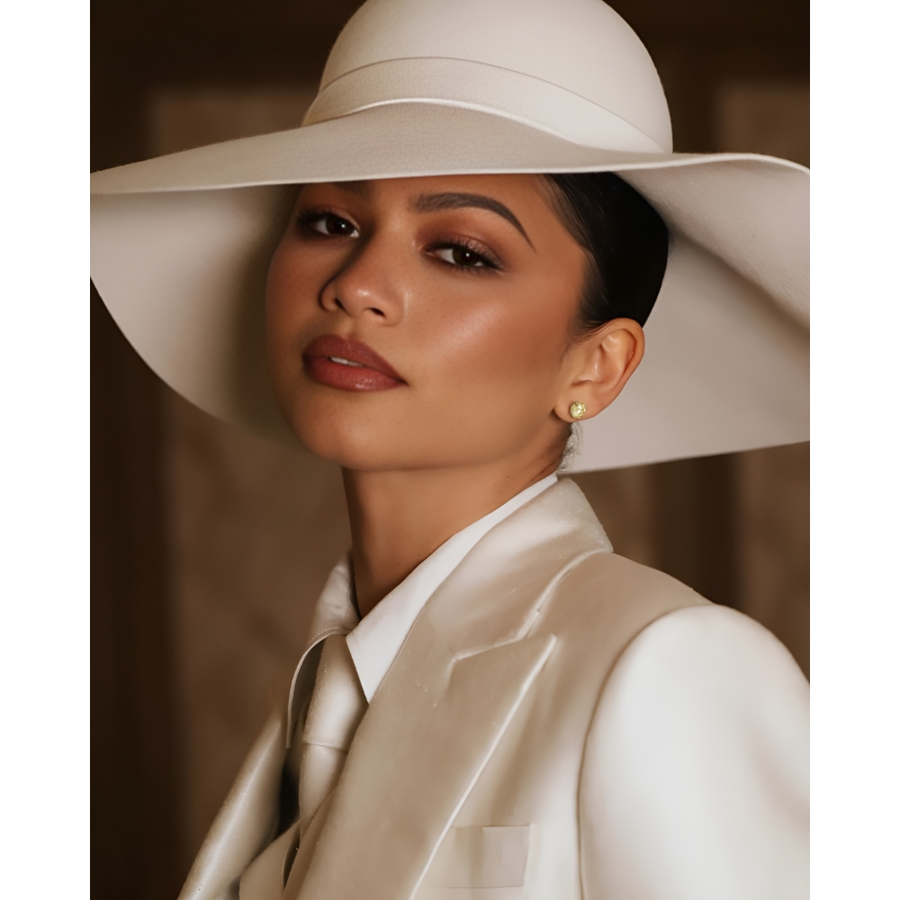 Layout mắt khói nam tính của Zendaya.