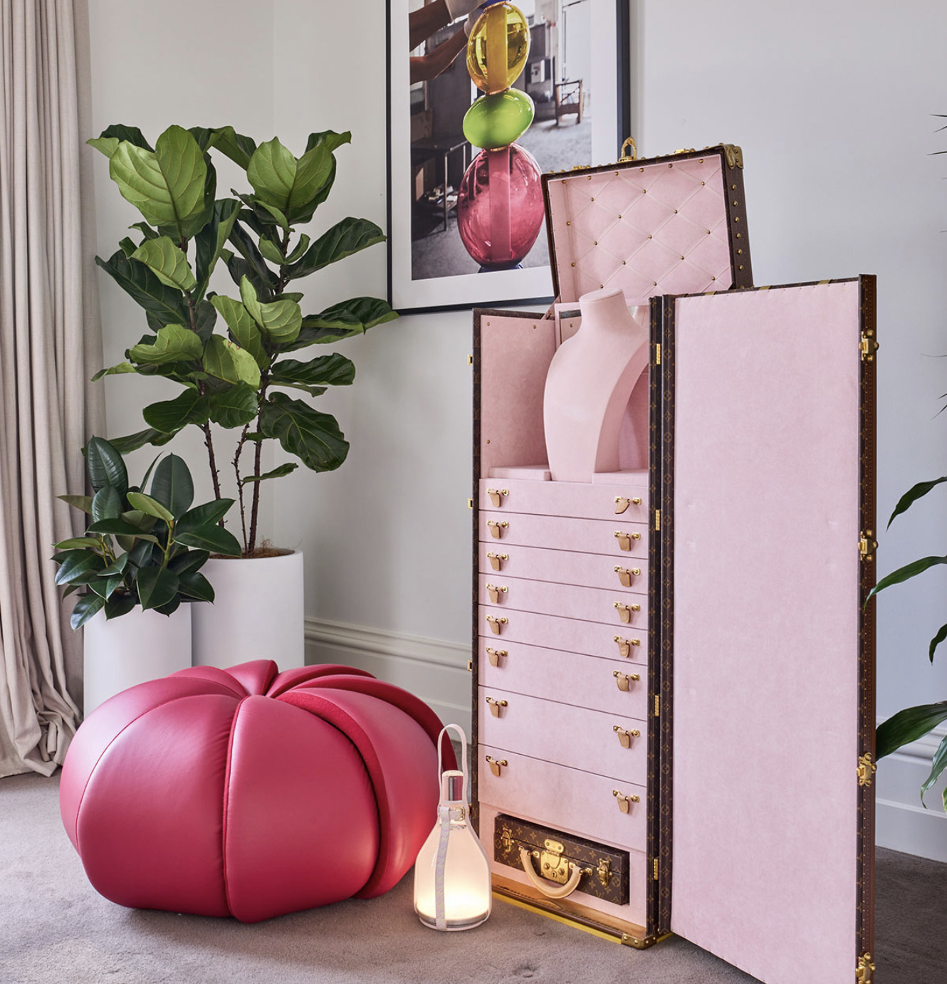 Rương Malle Vendome Louis Vuitton
