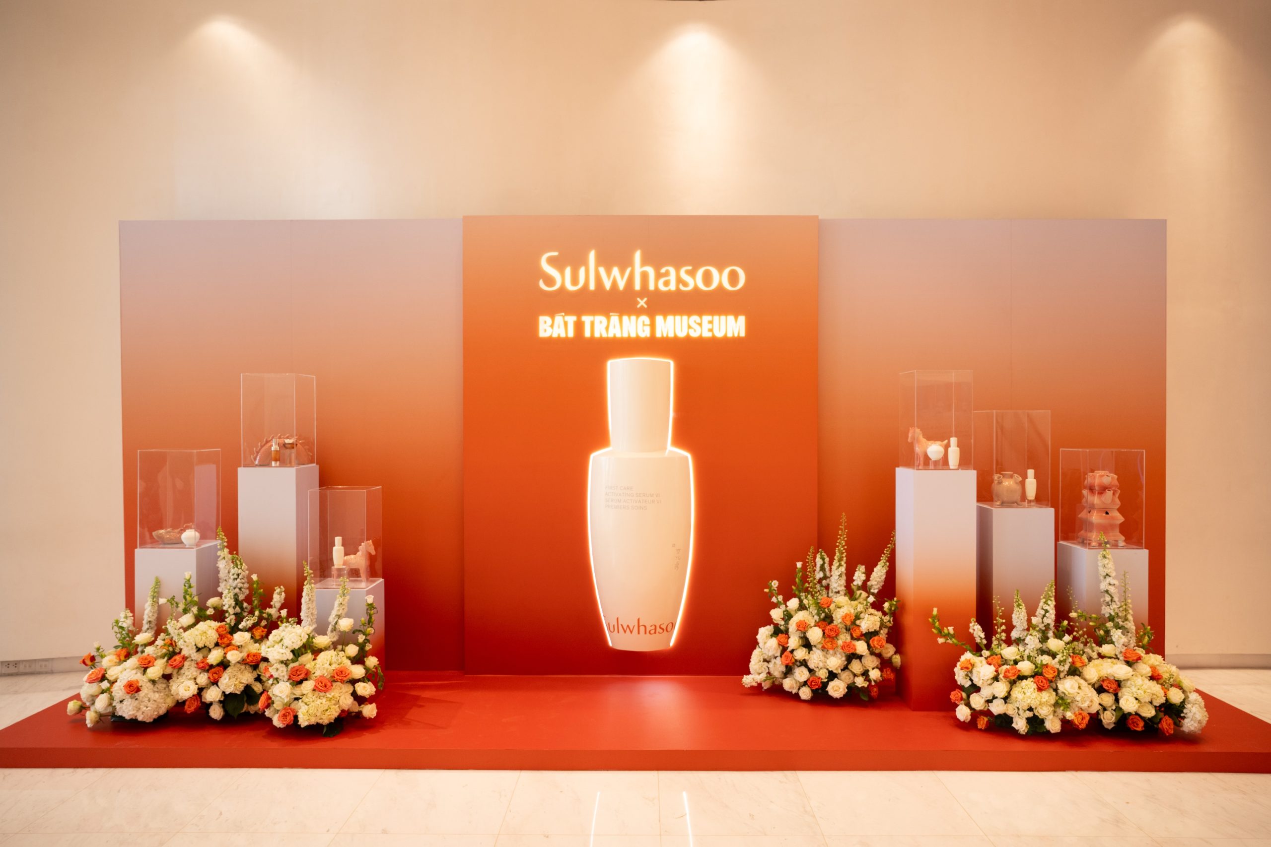 Hình ảnh set up tại sự kiện Sulwhasoo – Gốm Sắc Xuân Thì.