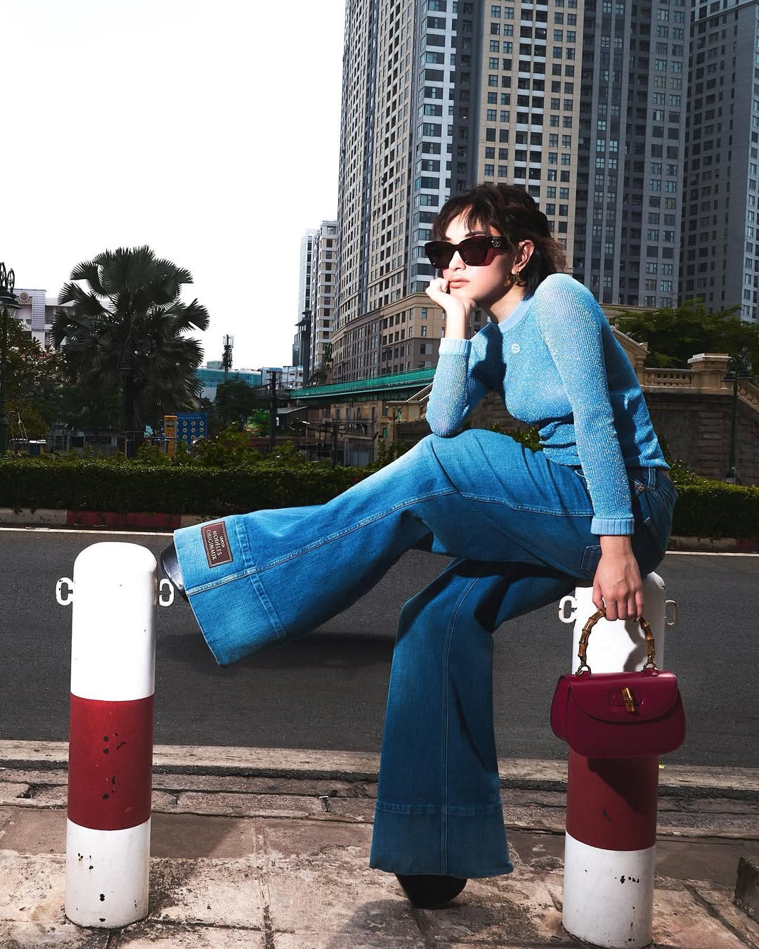 Châu Bùi quần ống loe