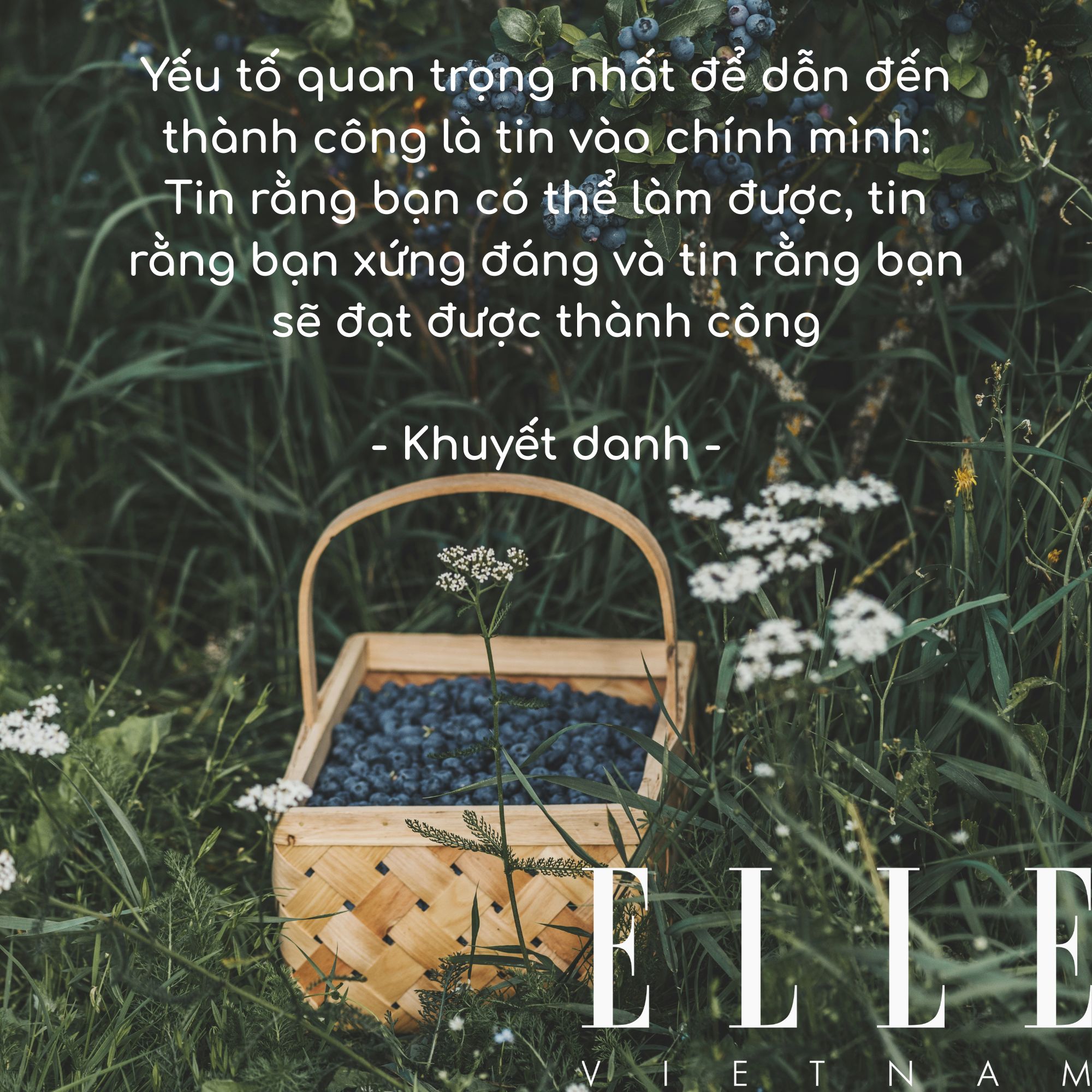 câu nói hay truyền động lực cho bạn thêm tin vào bản thân