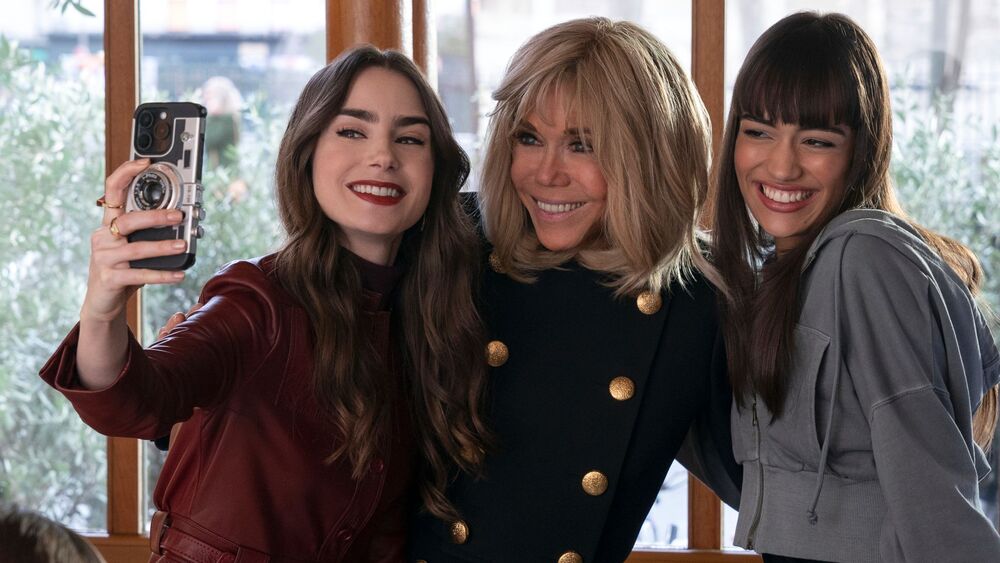 Brigitte Macron thời trang đời thường 