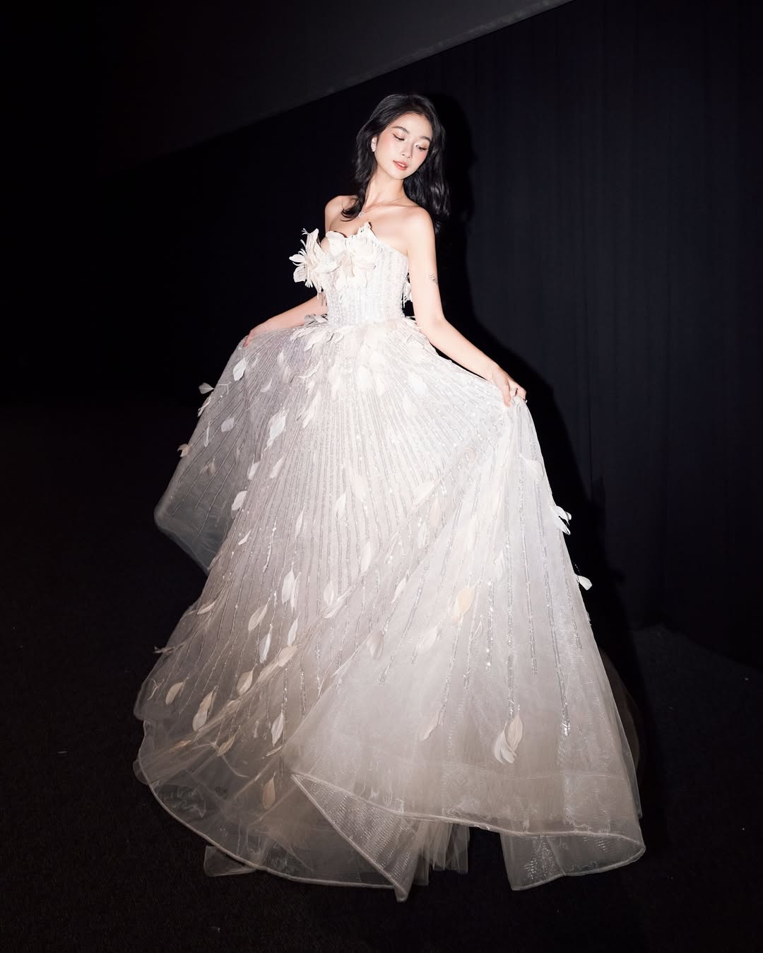 đầm dạ hội đi prom 