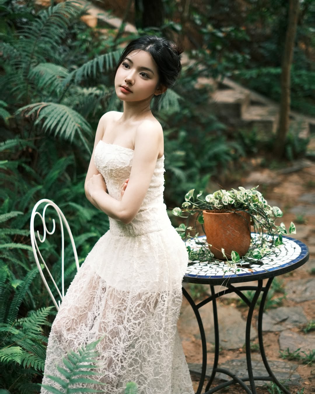 đầm prom cúp ngực 