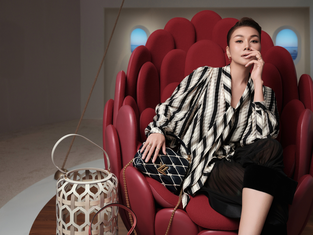 thanh hằng tại Triển lãm Savoir Rêver Louis Vuitton 