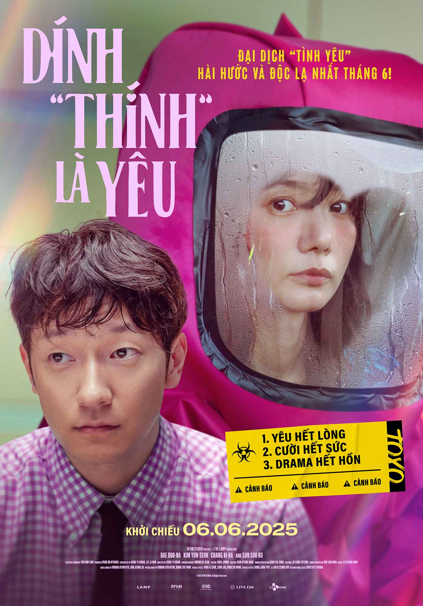 Main poster của phim Dính Thính Là Yêu.
