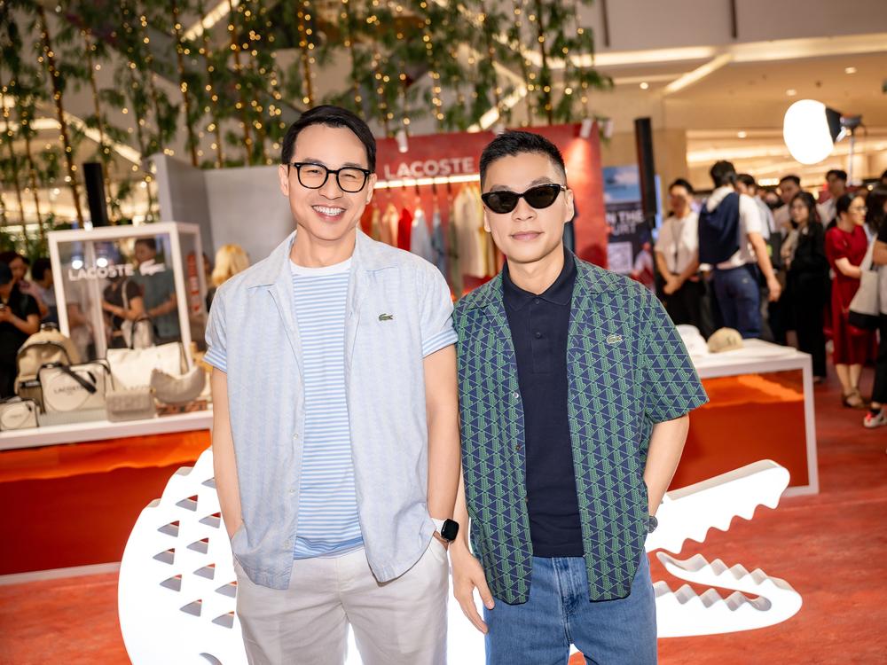 người nổi tiếng Lacoste