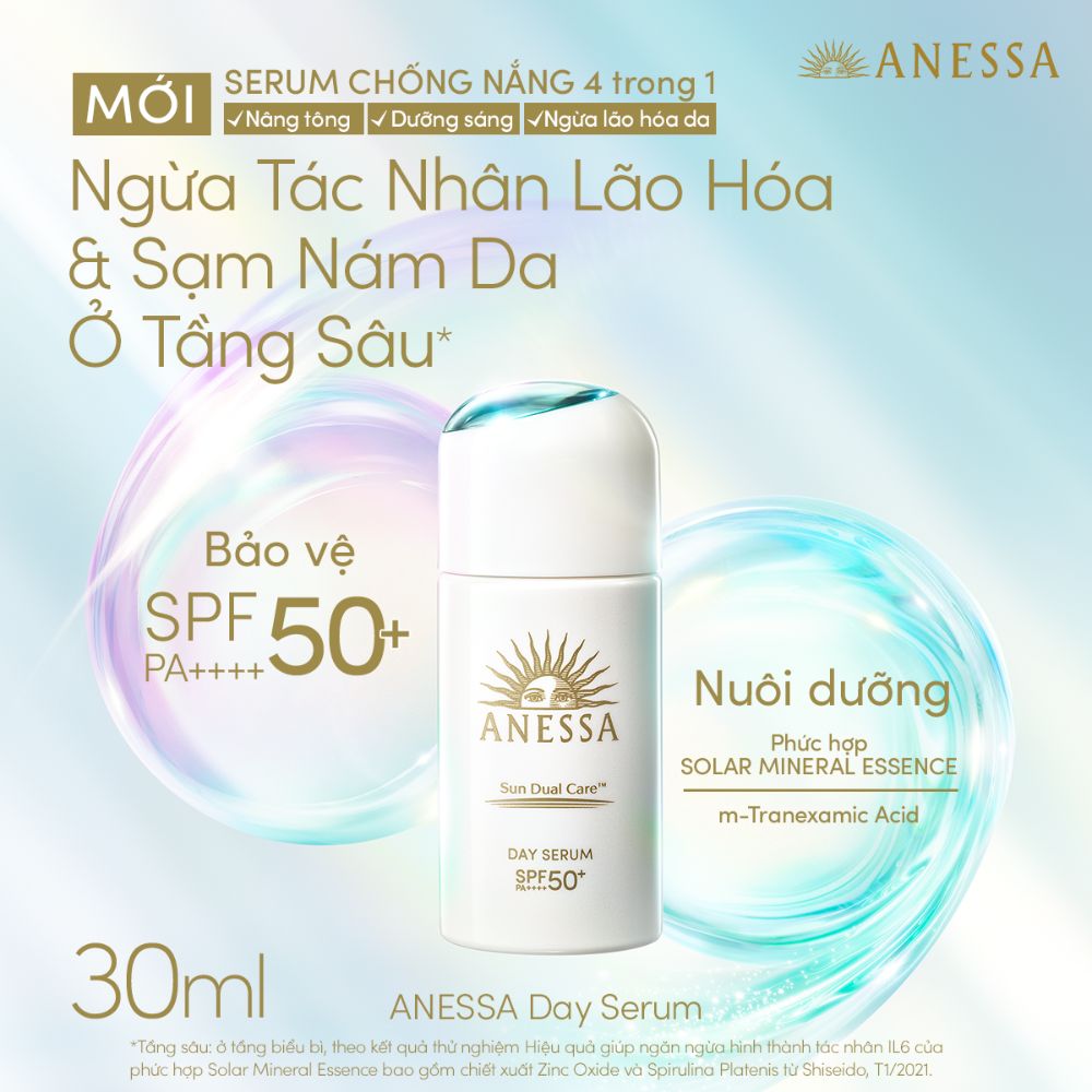 Serum - kem chống nắng ANESSA Day Serum SPF50+ PA++++