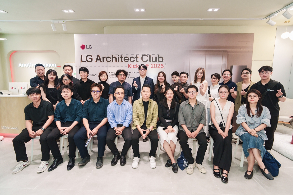 LG Architect Club nhận được sự quan tâm tham dự của hơn 30 kiến trúc sư