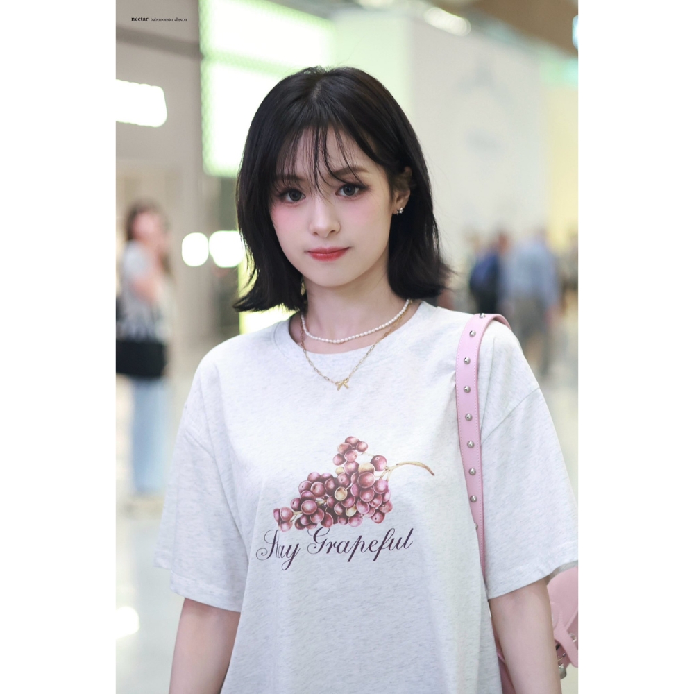 Cận cảnh nhan sắc của Ahyeon (BabyMonster) khi đặt chân đến Việt Nam