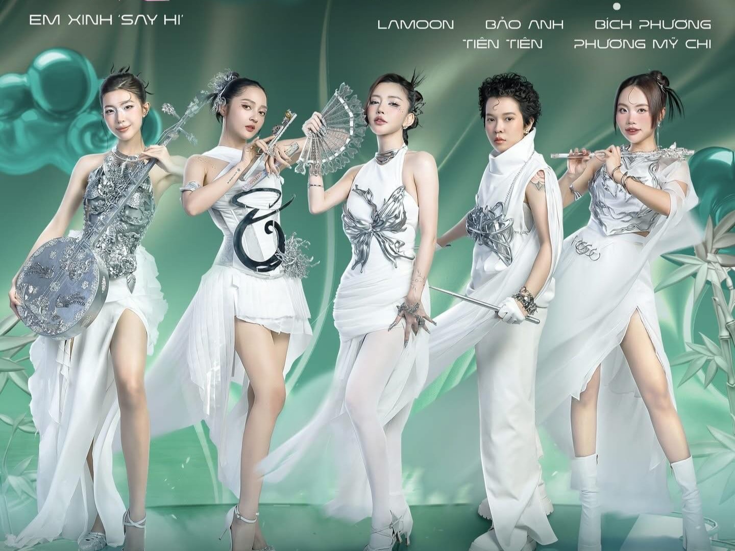 em xinh say hi cầm kỳ thi họa