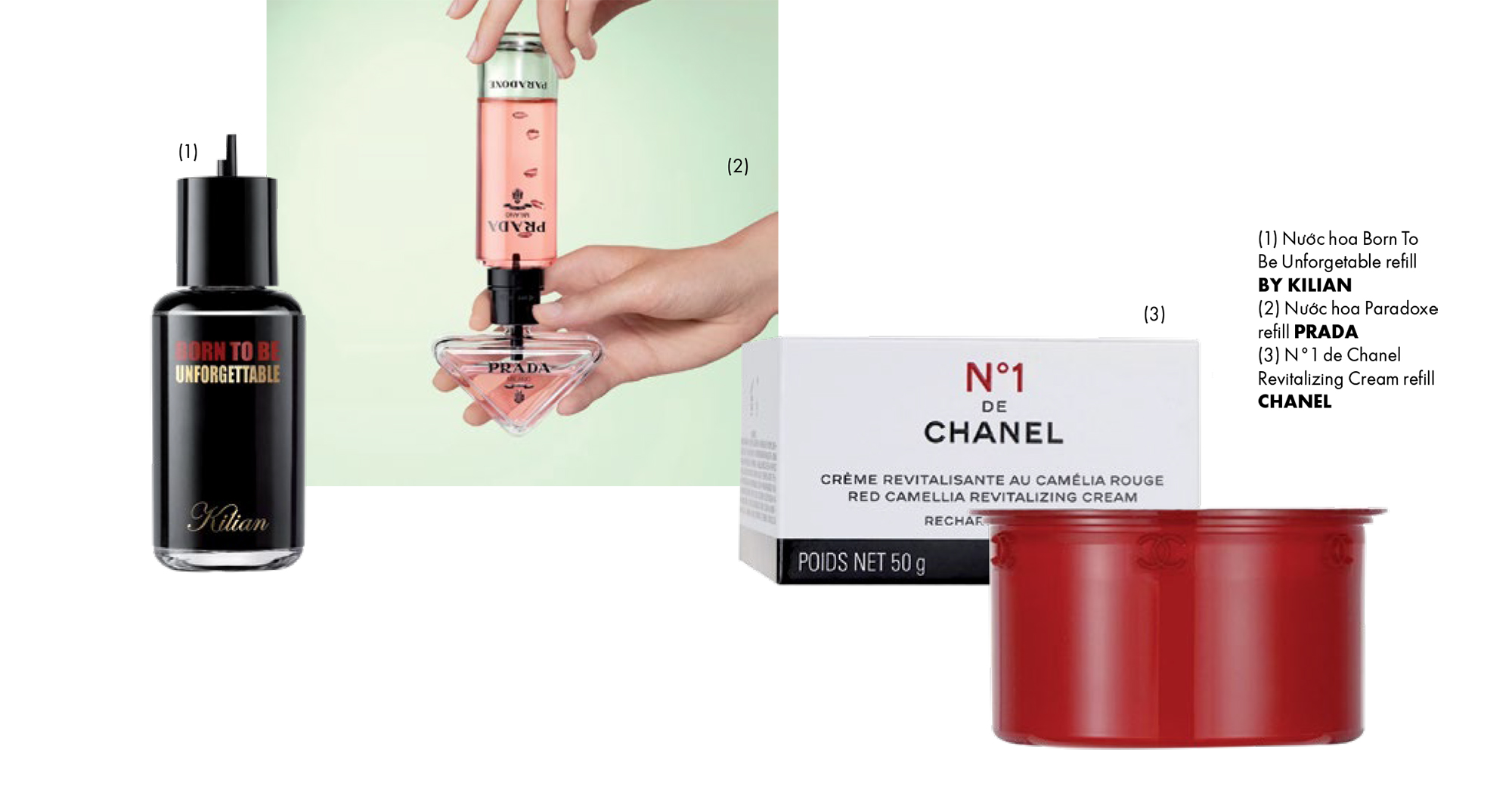 làm đẹp xu hướng refill