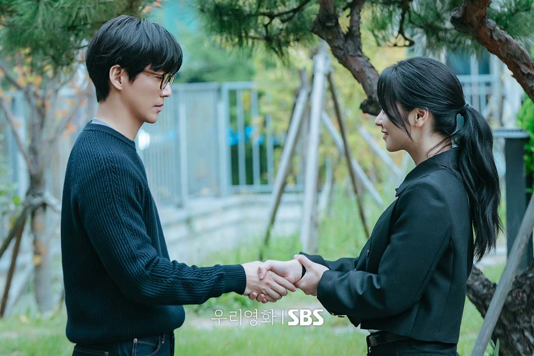 Nam Goong Min vai Je Ha và Jeon Yeo Bin vai Lee Da Eum trong Our Movie