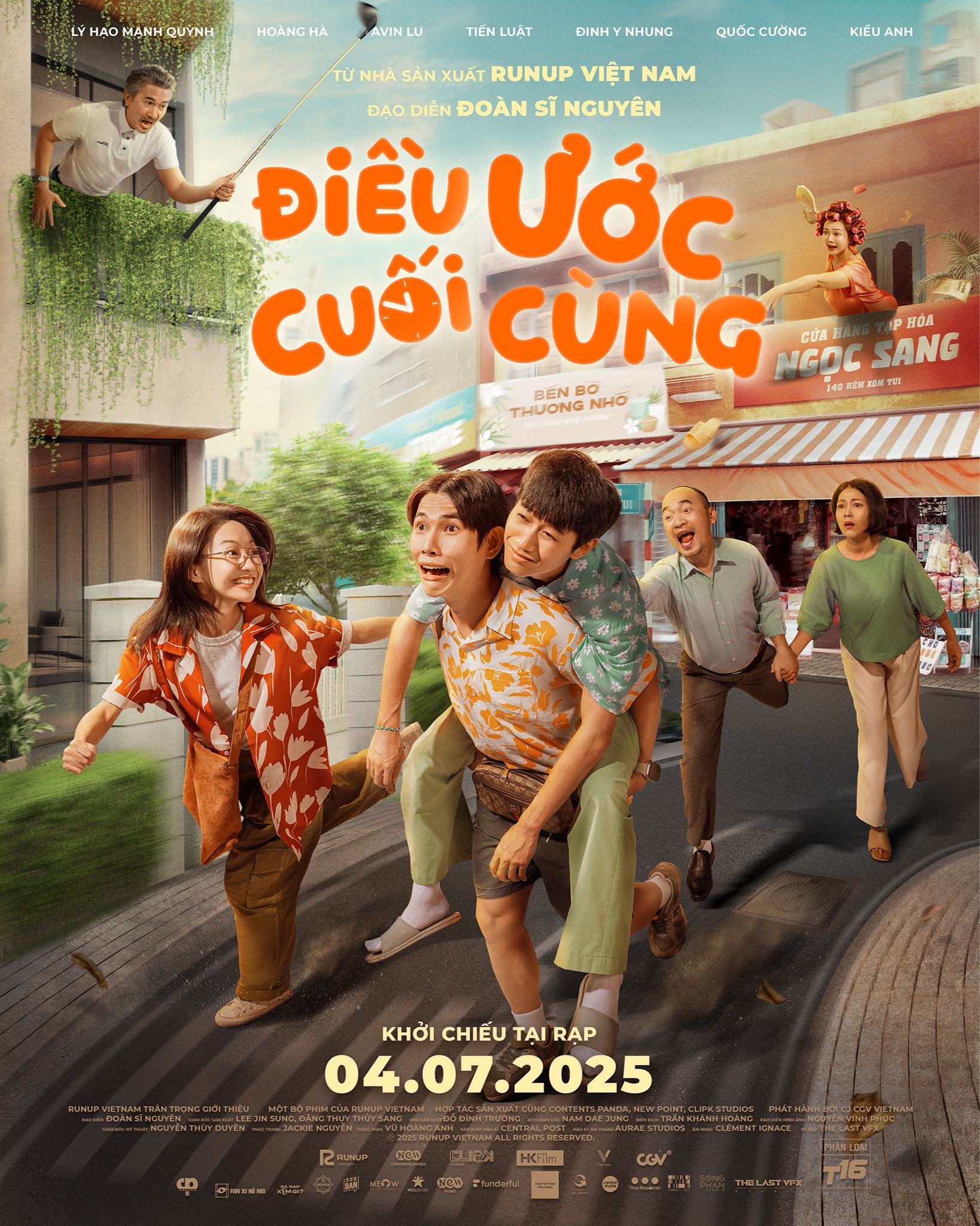 Poster phim Điều Ước Cuối Cùng hé lộ hai cái tên mới Quốc Cường và Kiều Anh