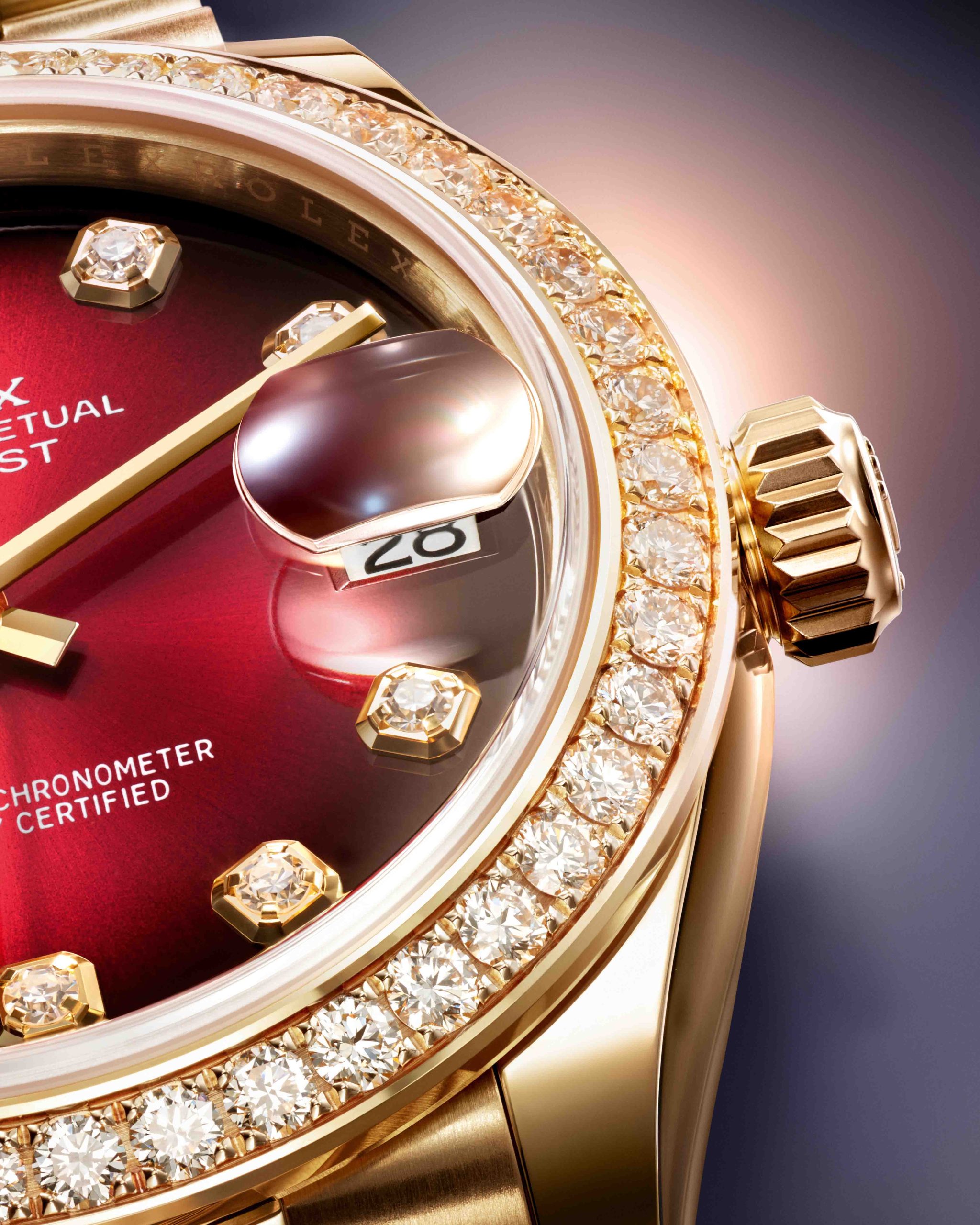 Đồng hồ Rolex Oyster Perpetual Datejust 31 vành bezel đính kim cương
