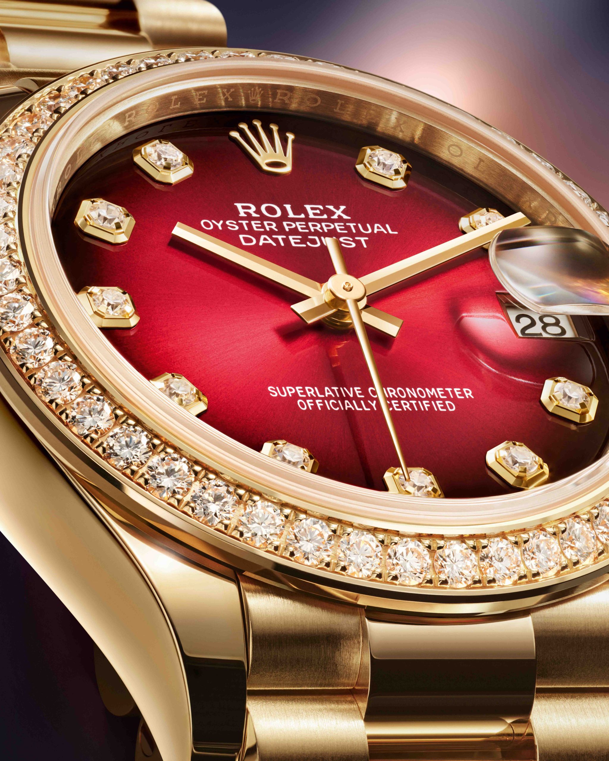 Đồng hồ Rolex Oyster Perpetual Datejust 31 mặt số ombre