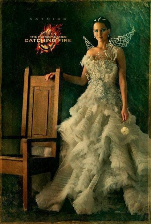Jennifer Lawrence trong Hunger Games: Catching Fire.