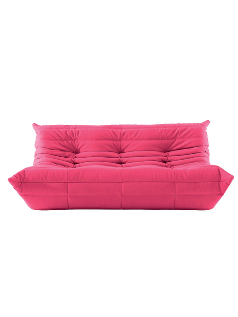 Sofa Togo<br/>Tạo cảm giác gần giống với da thật và thân thiện môi trường, đó là vật liệu Alcantara. Mới đây Ligne Roset đã sử dụng chất liệu này cho ghế sofa Togo của mình.