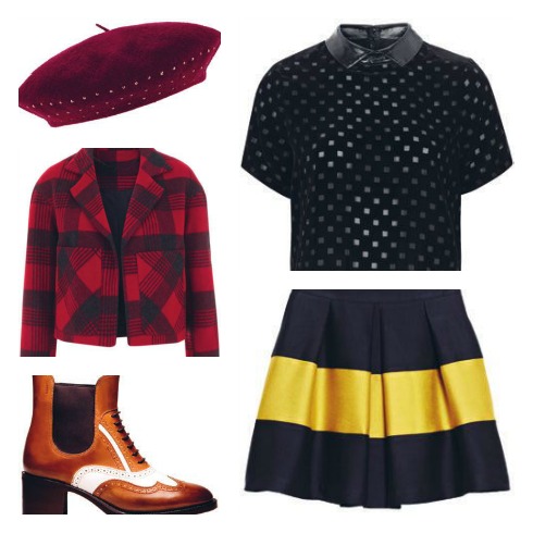Diện với:  Áo thun Topshop 1.599.000 VNĐ Áo khoác Topshop 2.199.000 VNĐ Mũ Accessorize 605.000 VNĐ Giày Bally