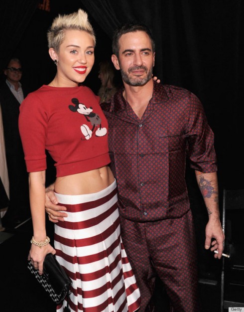 Miley Cyrus và Marc Jacobs là những người bạn thân lâu năm