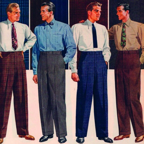 Chiếc quần Âu thuở sơ khai - cho tới nay, các kiểu quần liên tục được làm mới với những biến tấu giúp người mặc trông trẻ trung và thoải mái hơn.