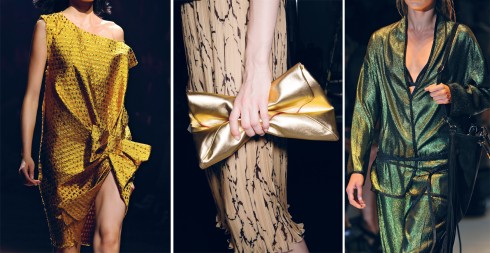 Từ trái sang: Lanvin, Dries Van Noten, Gucci
