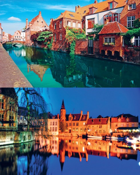 Bruges là nơi đã lưu giữ những kỷ niệm tuyệt vời nhất của chị Kim Thủy