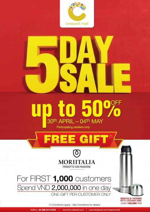 Flyer - 5DaySale 14,5x21cm FA