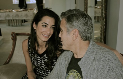 George Clooney và Amal Alamuddin chia sẻ khoảnh khắc hạnh phúc tại Châu Phi