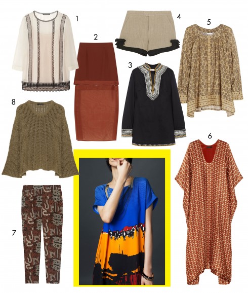 1.Alberta Ferretti 2.Stalla McCartney 3.Tory Burch 4.Red Valentino 5.Donna Karan 6.The Row 7.Maiyet 8.The Row