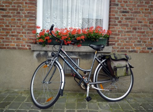 Một cảnh thường thấy ở Bruges