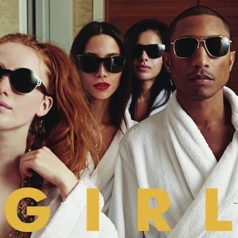 Girl của Pharrell Williams xếp thứ 6.