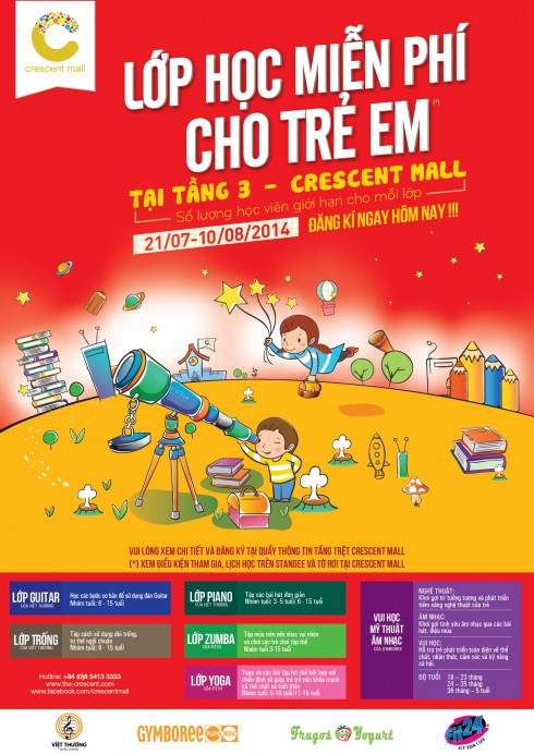 Flyer Free Classes for children 2014 - Eng