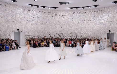 Christian Dior show, Haute Couture Fall Winter 2014, Paris Fashion Week, France - 07 Jul 2014