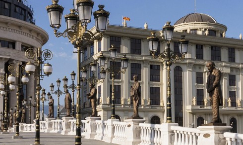 Art Bridge, Skopje, Macedonia, Europe