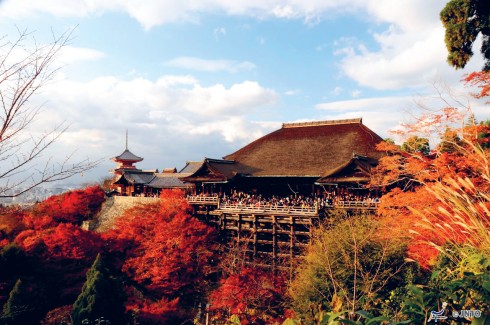 Đền Kifune cổ kính nằm trên ngọn núi phía Bắc Kyoto