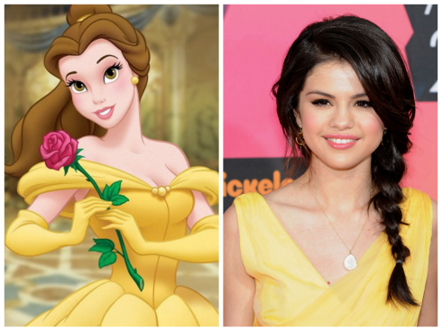 Belle vs. Selena Gomez - bạn sẽ chọn nàng công chúa nào đây?