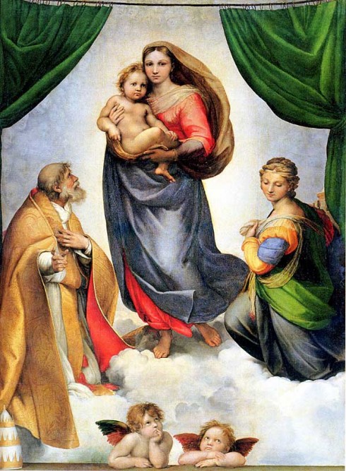 Raphael-sistine-madonna
