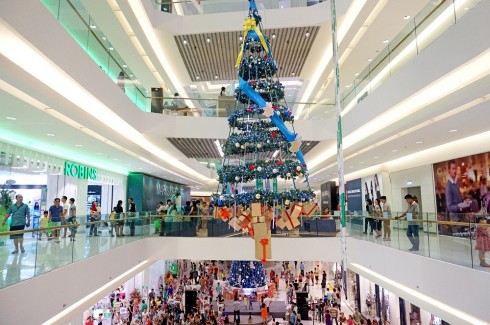 Crescent Mall nhộn nhịp chào đón Noel