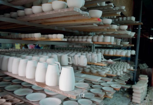 Khung cảnh và không khí tại xưởng gốm (Thủ Đức, Sài Gòn) .