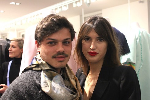 Hugo Matha and Jeanne Damas