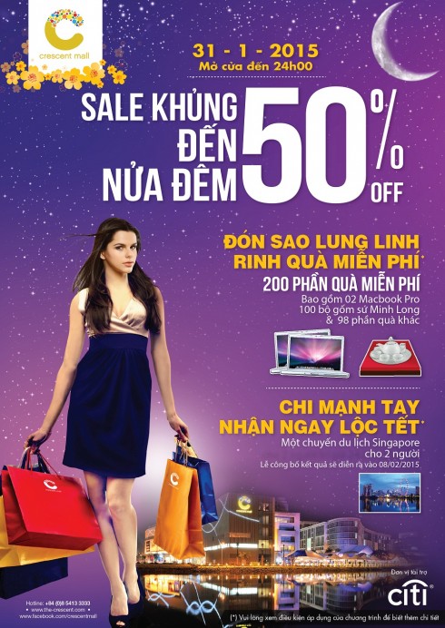 ellevn crescent mall khuyen mai