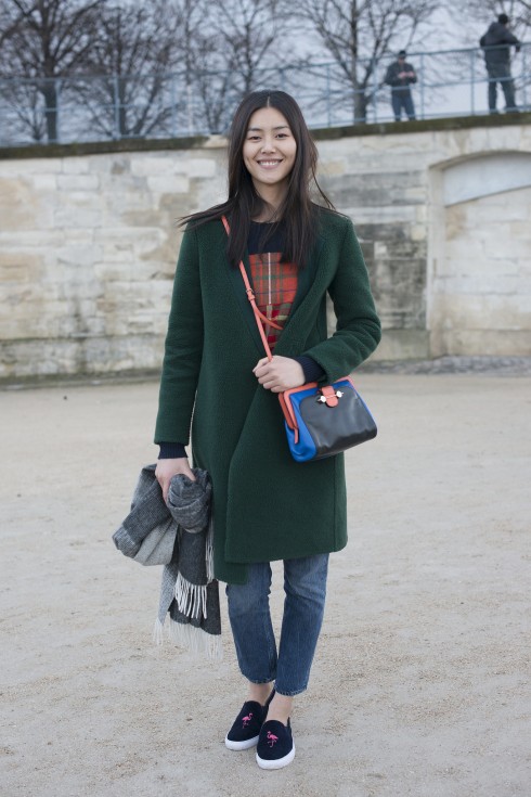 Liu-Wen-looked-casual-cool-outfit-felt-totally-relatable