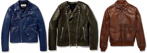 áo khoác mùa đông bằng da biker jacket