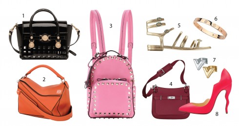 1.Versace 2.Loewe 3.Valentino 4.Hermès 5.Chanel 6.Cartier 7.Louis Vuitton 8.Christian Louboutin