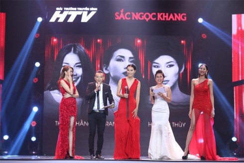 Thanh Hằng, Hoàng Thùy và Trang Khiếu được đề cử cho hạng mục "Người mẫu được yêu thích nhất"
