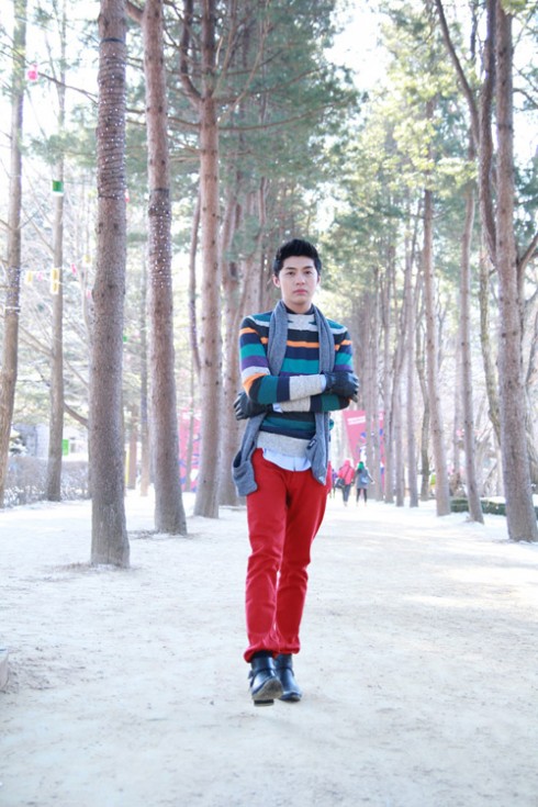 Điều này giúp trang phục của anh luôn hiện đại và mới mẻ. 